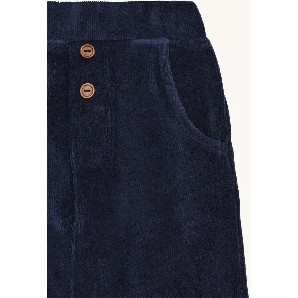 Hust & Claire Gordon Ottoman joggingbukser More Navy bomuld