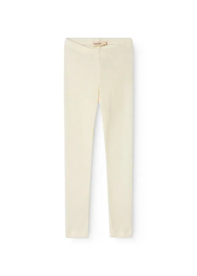MarMar Copenhagen Leg Leggings Natural uld