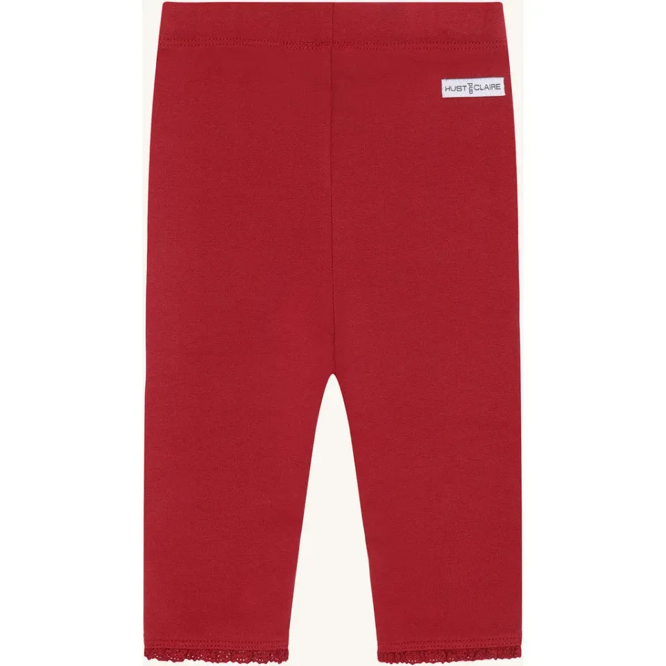 Hust & Claire Lisa leggings teaberry økologisk