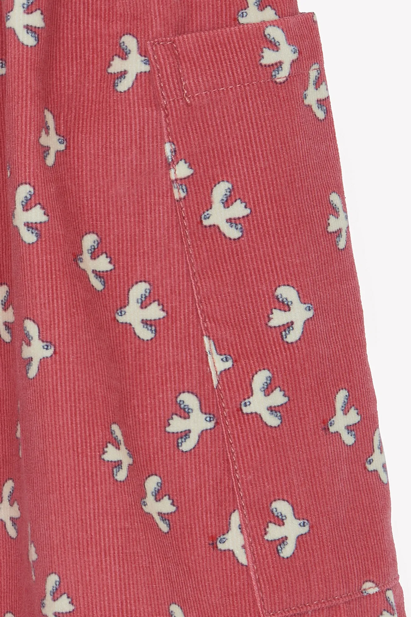 Bonton Ruche Little Birdy nederdel fløjl fugl
