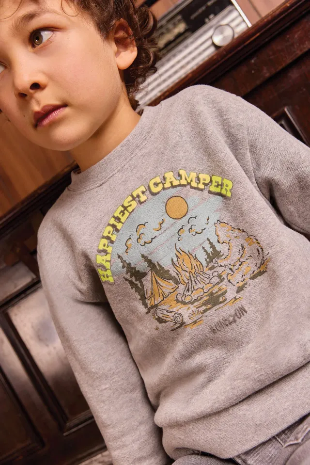 Bonton Smily Happiest sweatshirt bomuld 2-14 år