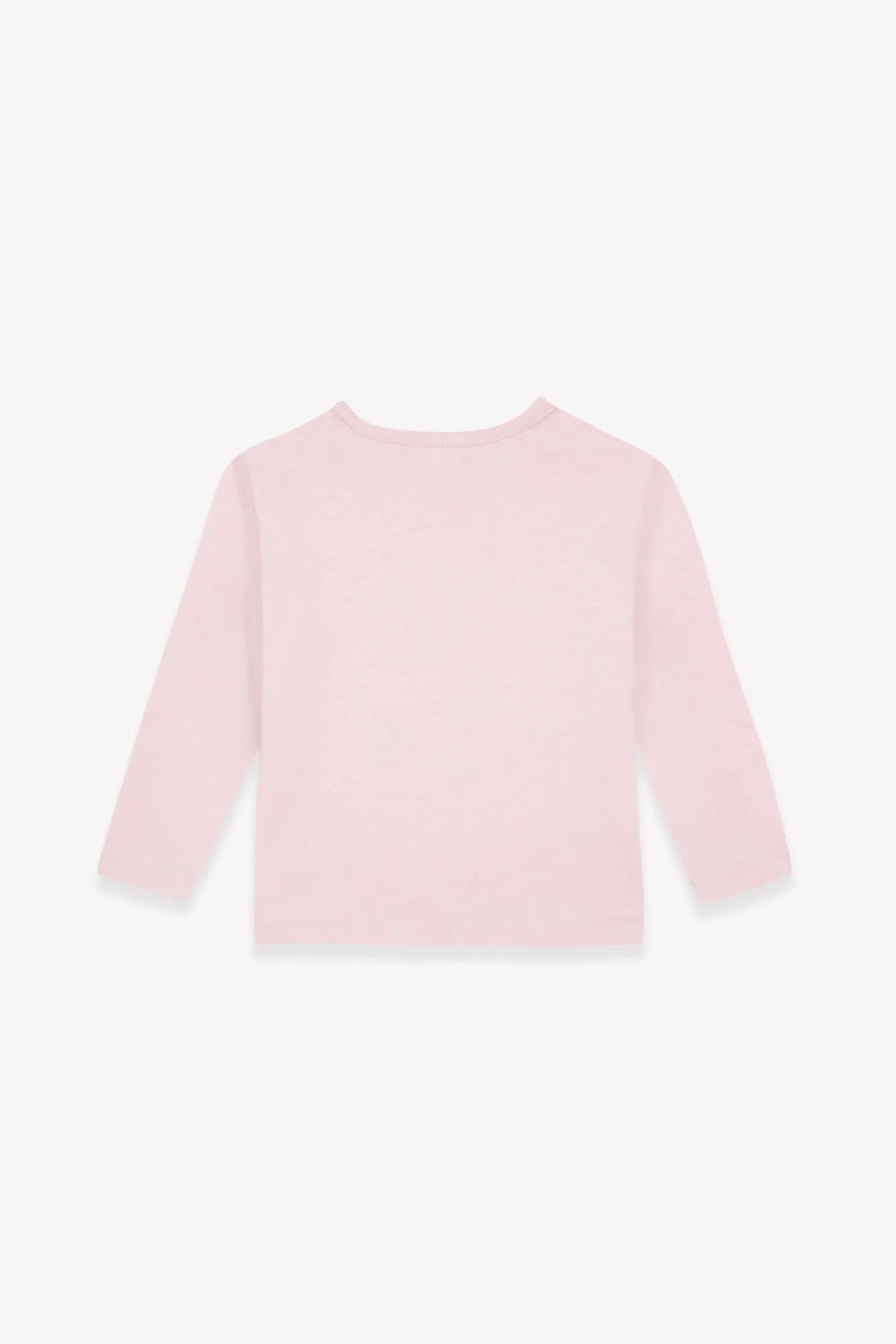 Bonton Taxi Swinging Coton T-shirt rosa til baby