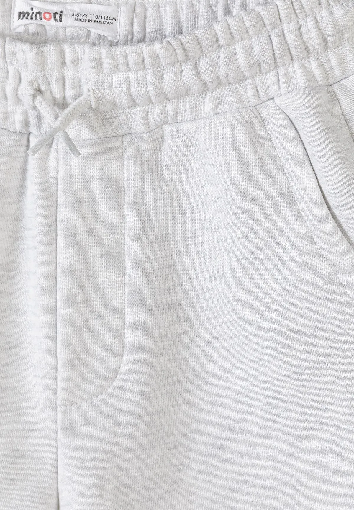 Minoti 44772 shorts dreng grå 3-pak strik