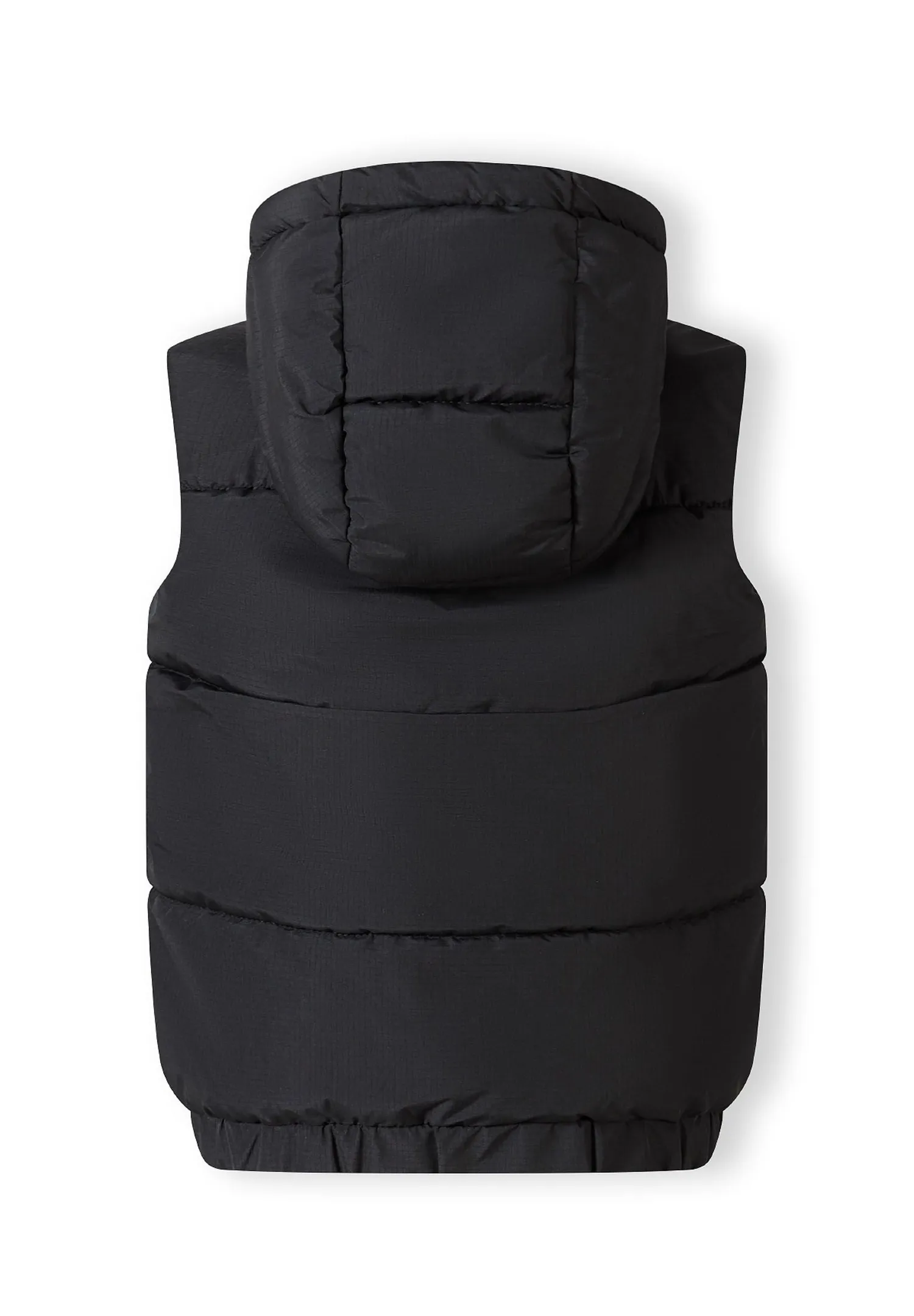 Minoti 43266 stepvest til drenge sort quiltet