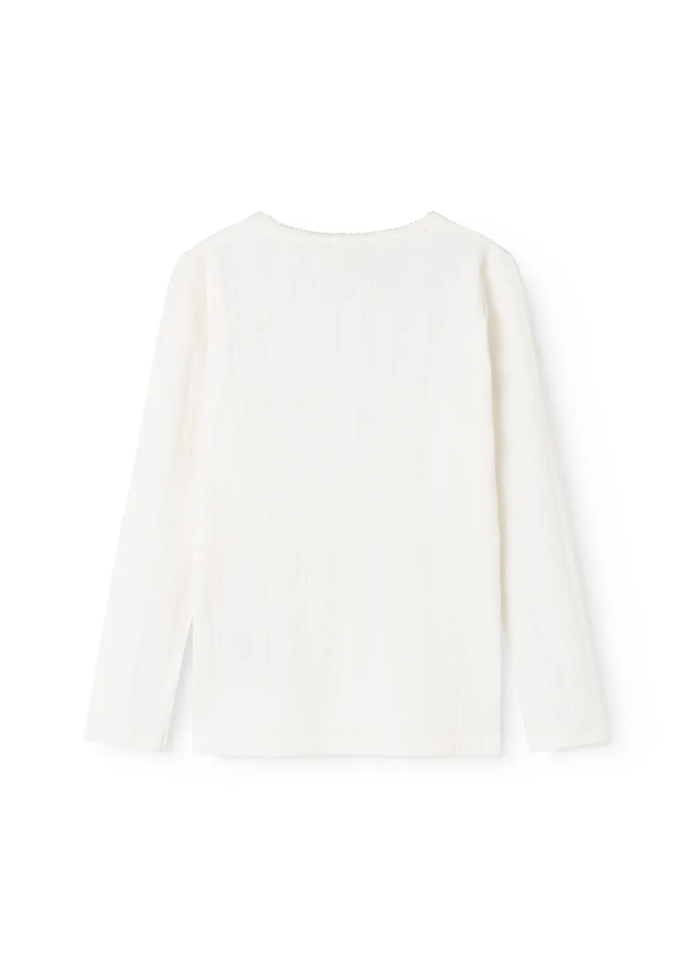 MarMar Tamra T-shirt Gentle White pointelle