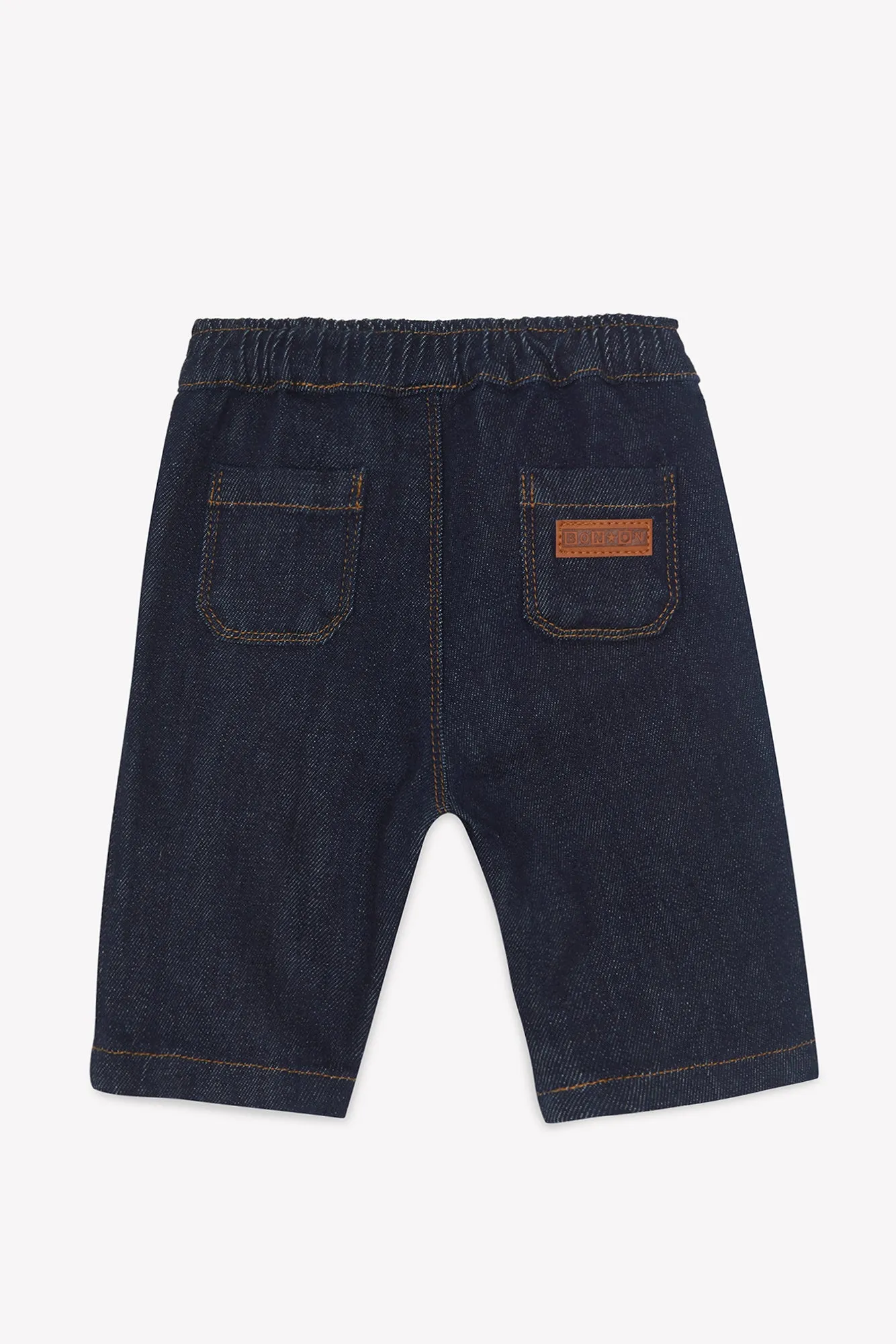 Bonton Mike jeans rå denim baby 3M-3Å