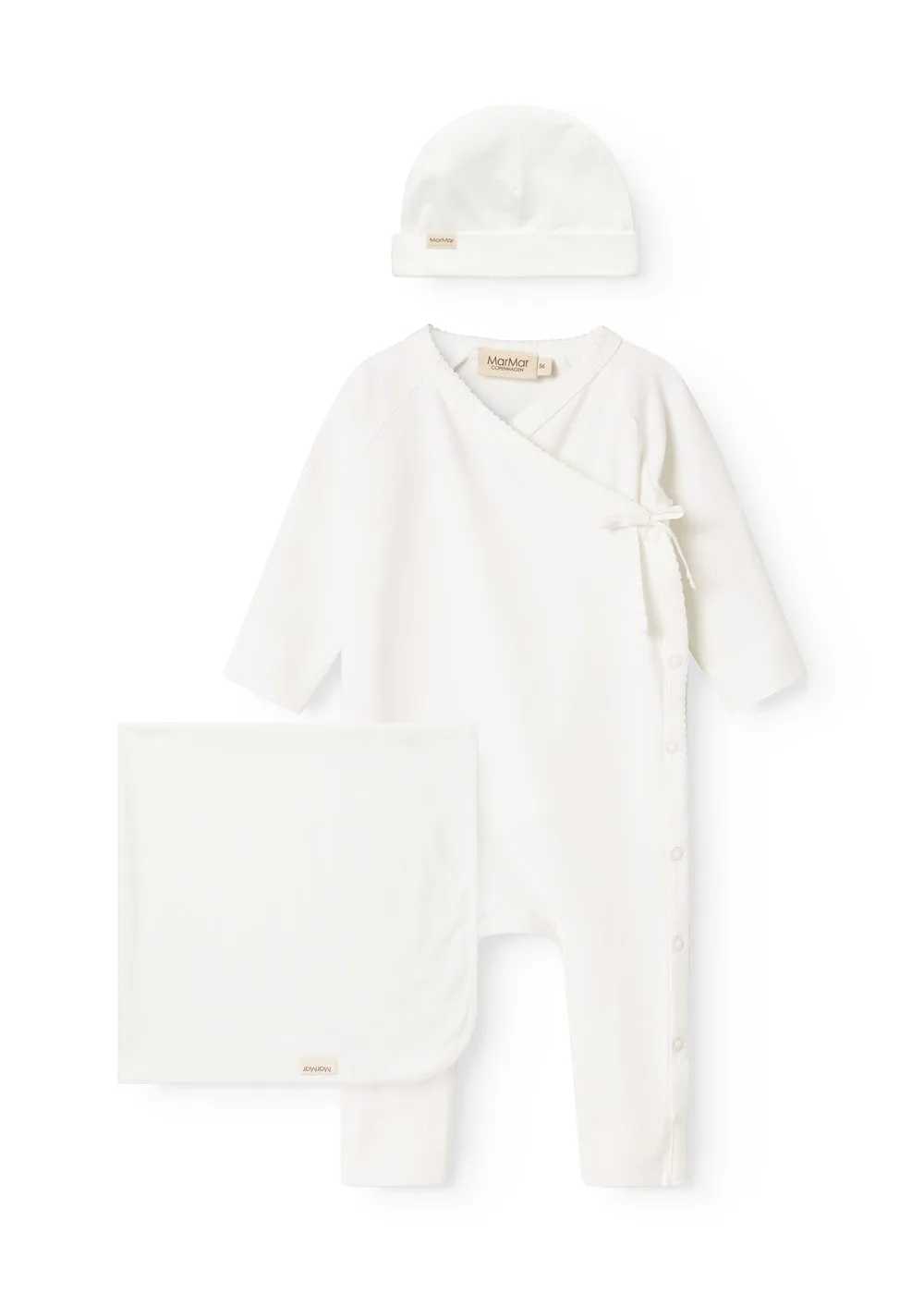 MarMar Gift Box No Feet Gaveæske Gentle White 3 dele
