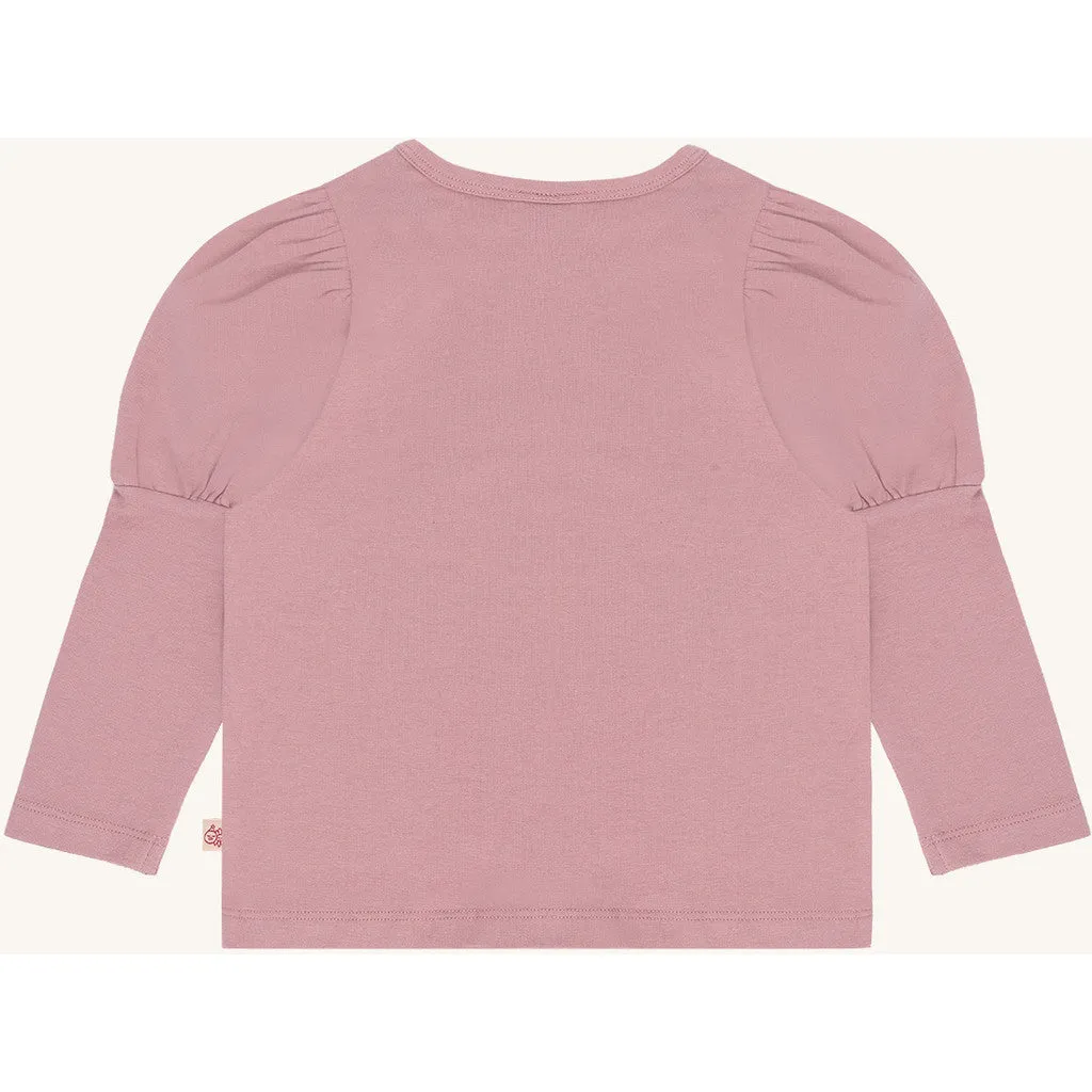 Hust & Claire HCAlma Book Cat langærmet T-shirt Heather bomuld