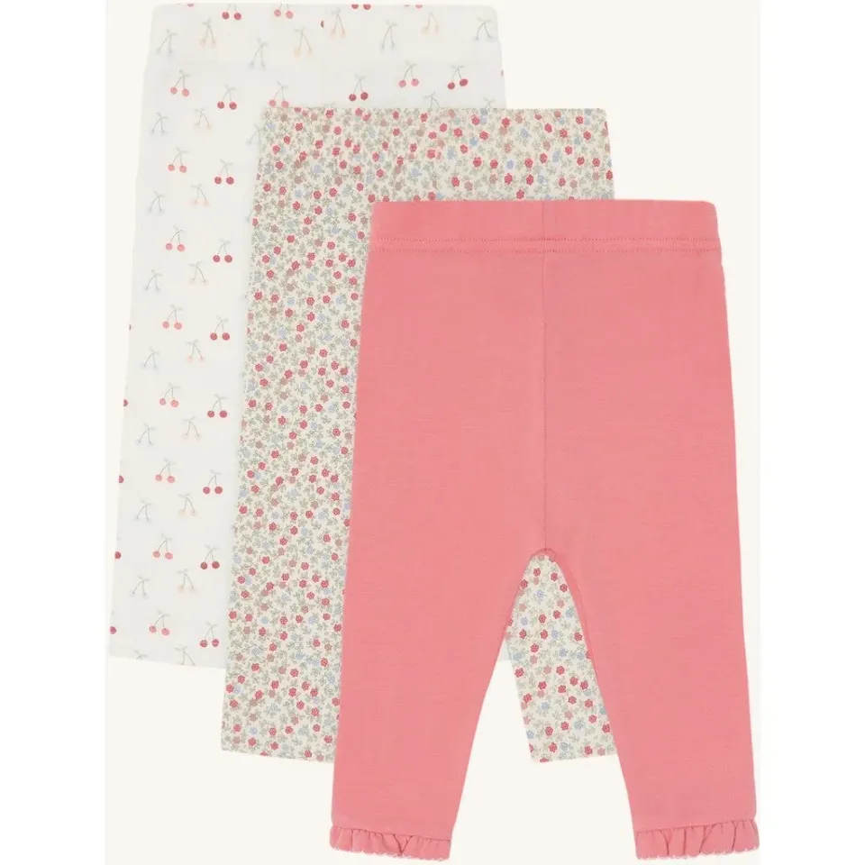Hust & Claire HCLiva spring leggings Ivory bomuld