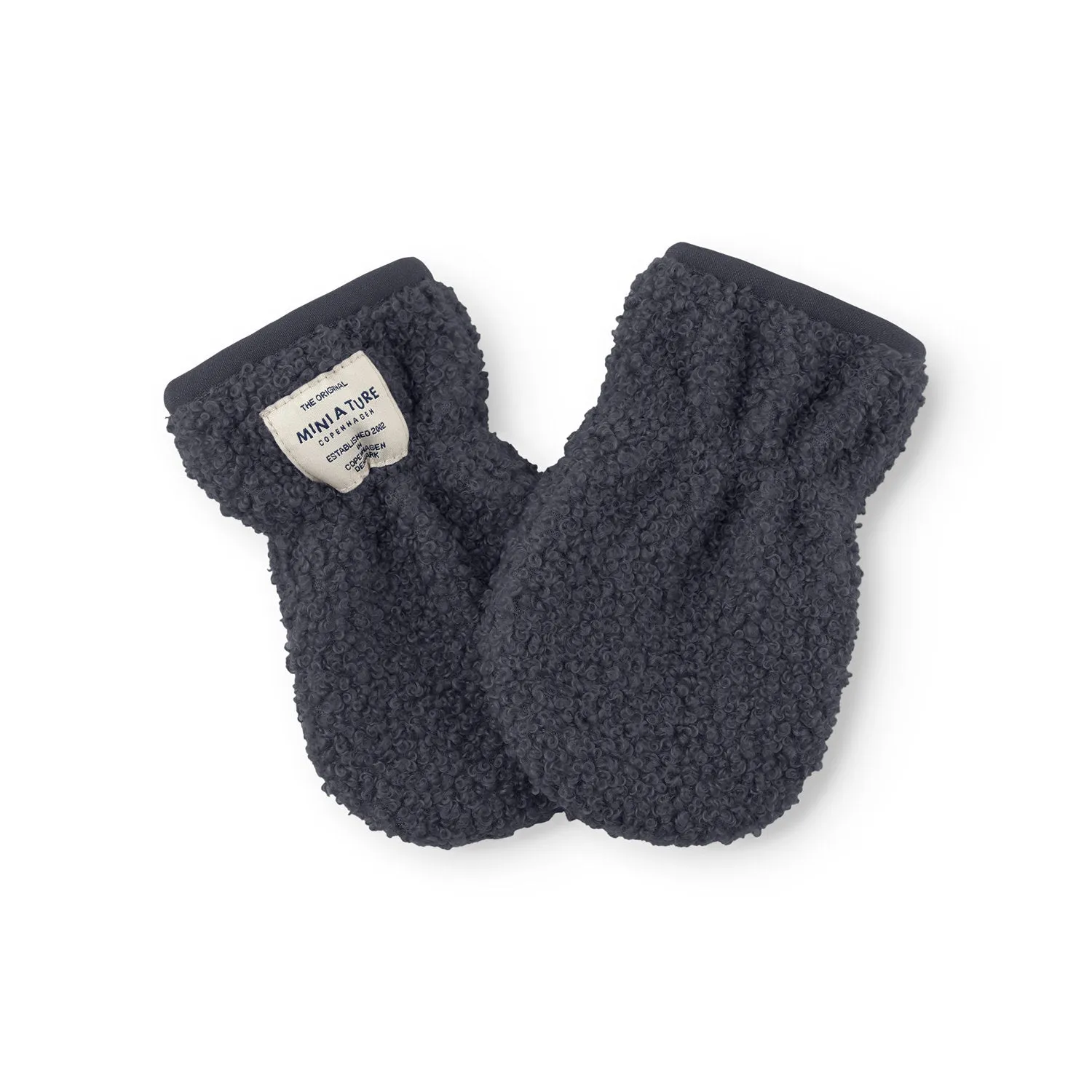 MINI A TURE MATWOLMER teddyfleece handsker Angora cream