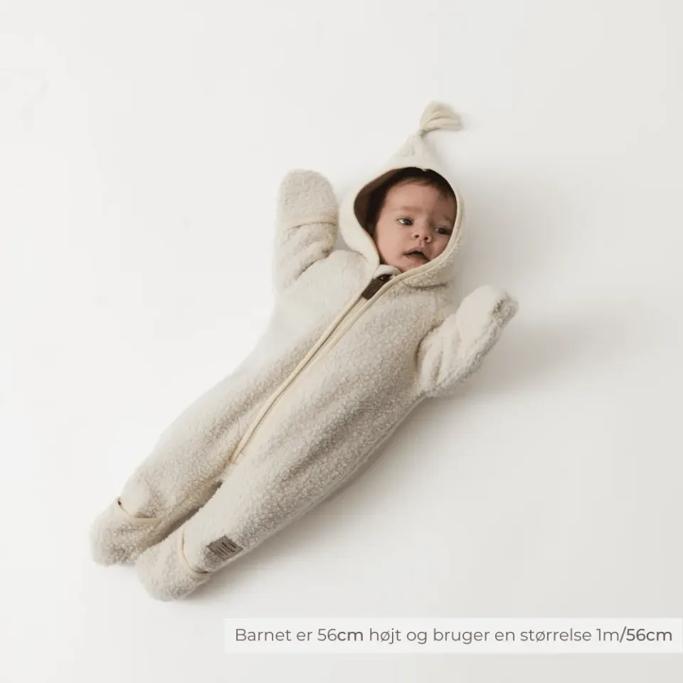 MINI A TURE MATADEL teddyfleece heldragt Angora cream