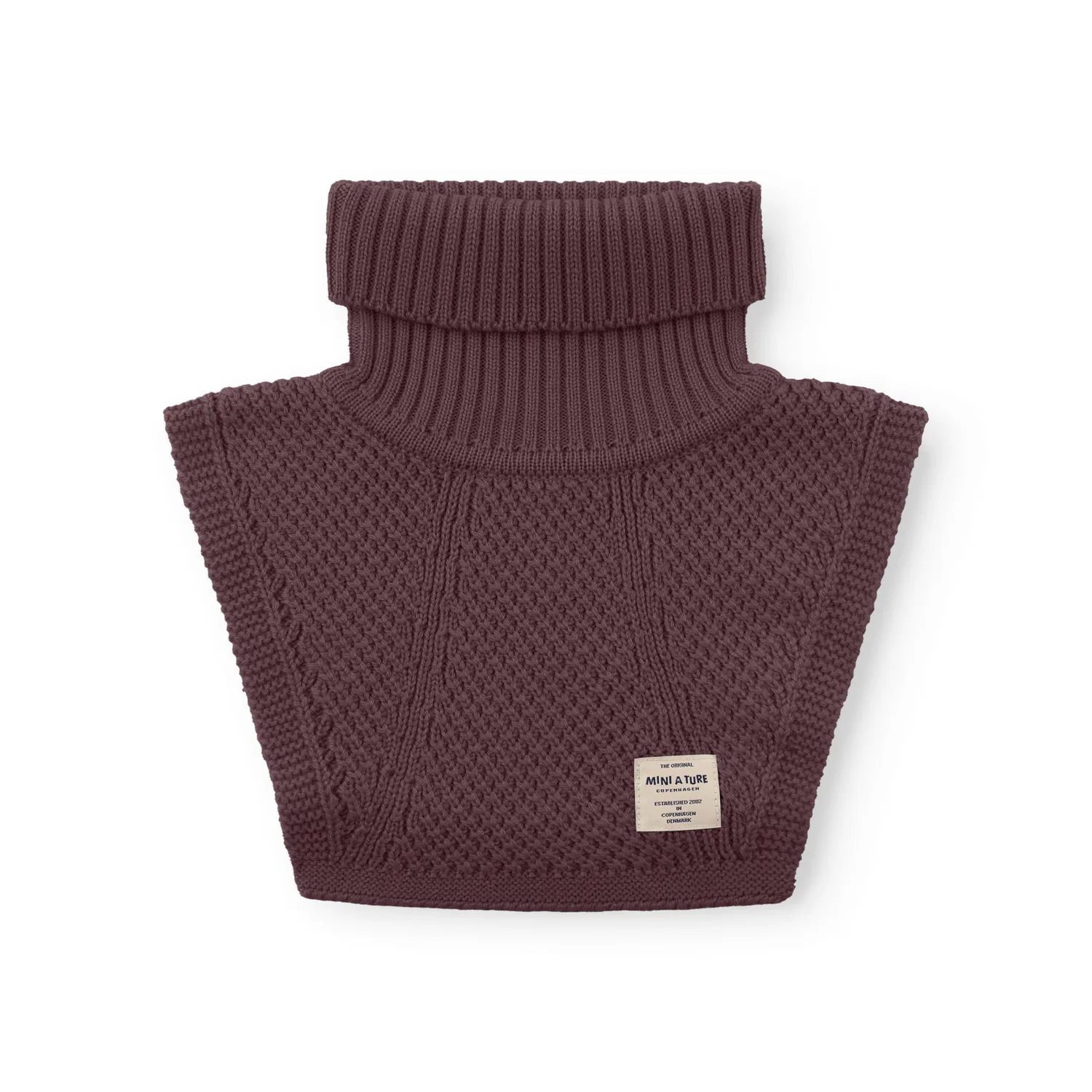 MINI A TURE Mattayler halsedisse Outer space merino uld S