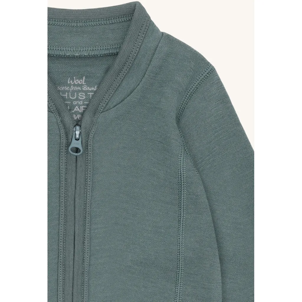 Hust & Claire HCCamil cardigan Balsam Green uld