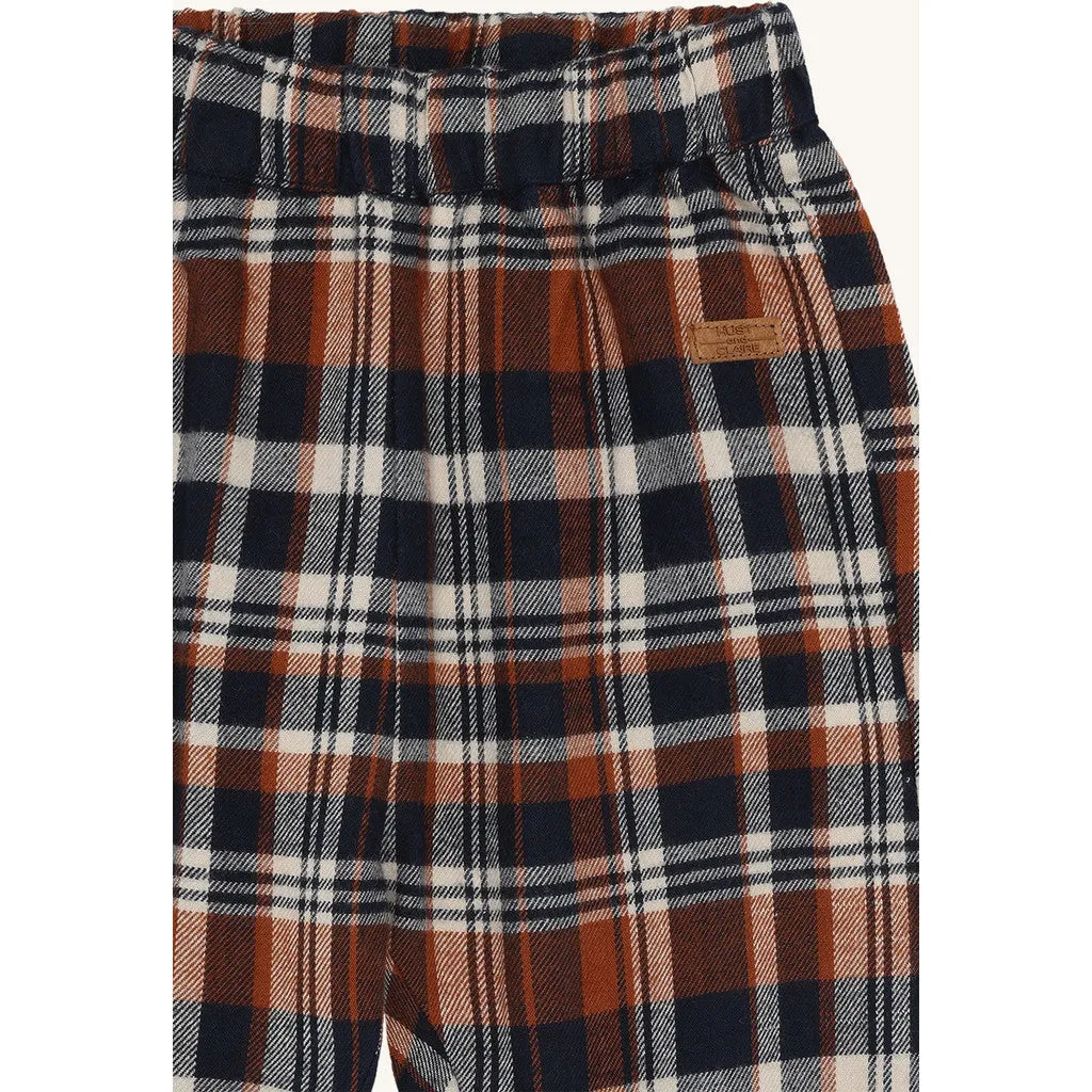 Hust & Claire Tobby bukser More Navy ternet