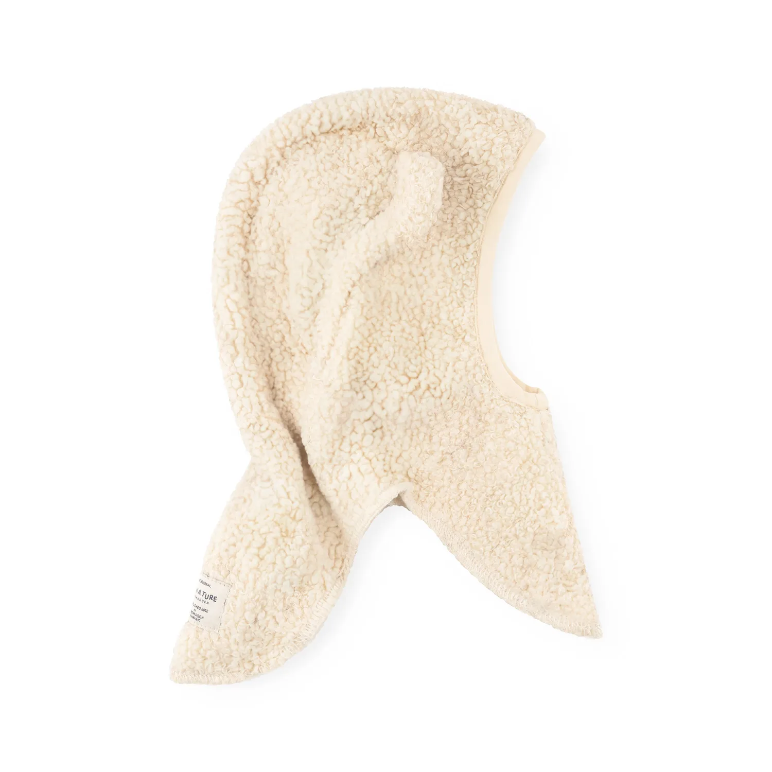 MINI A TURE MATJEFFI elefanthue Angora cream teddyfleece