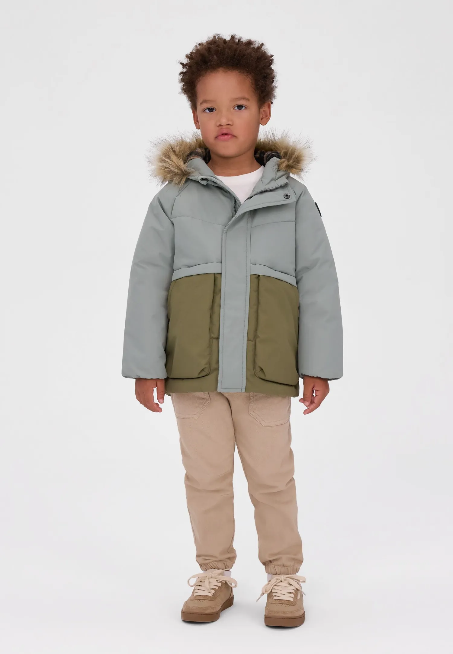 Minoti 45260 parka ternet for khaki