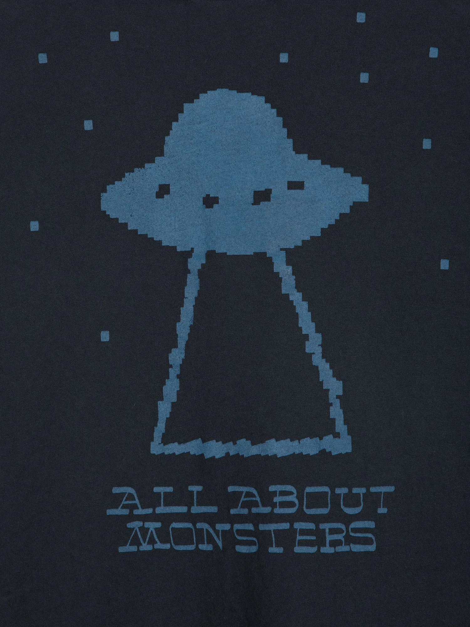 Bobo Choses Pixel Abduction oversize T-shirt midnatsblå