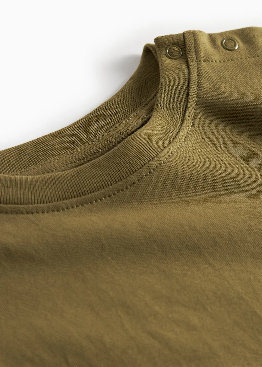 MarMar Tad B LS T-shirt Dino Patch bomuld