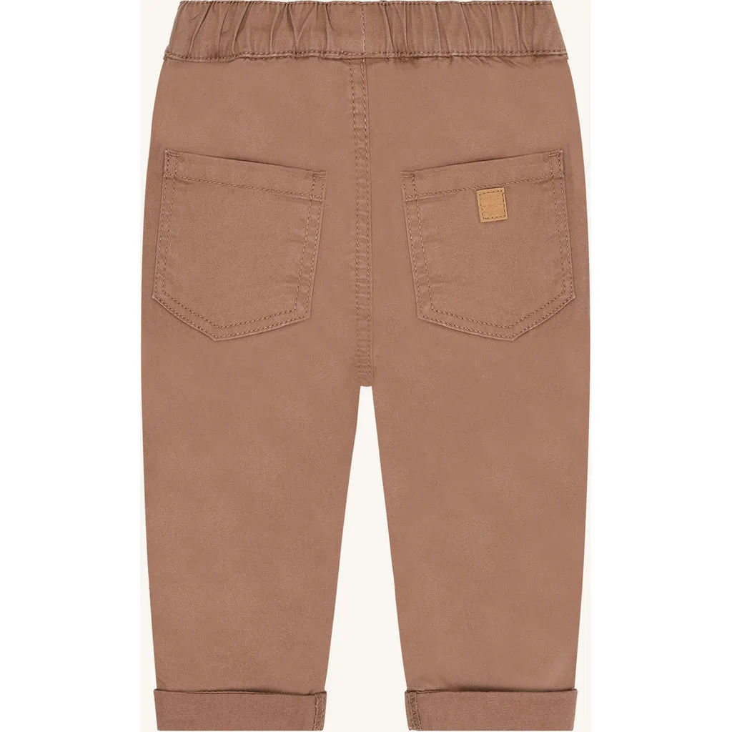 Hust & Claire HCTimon Twill bukser Coca Mocha twill
