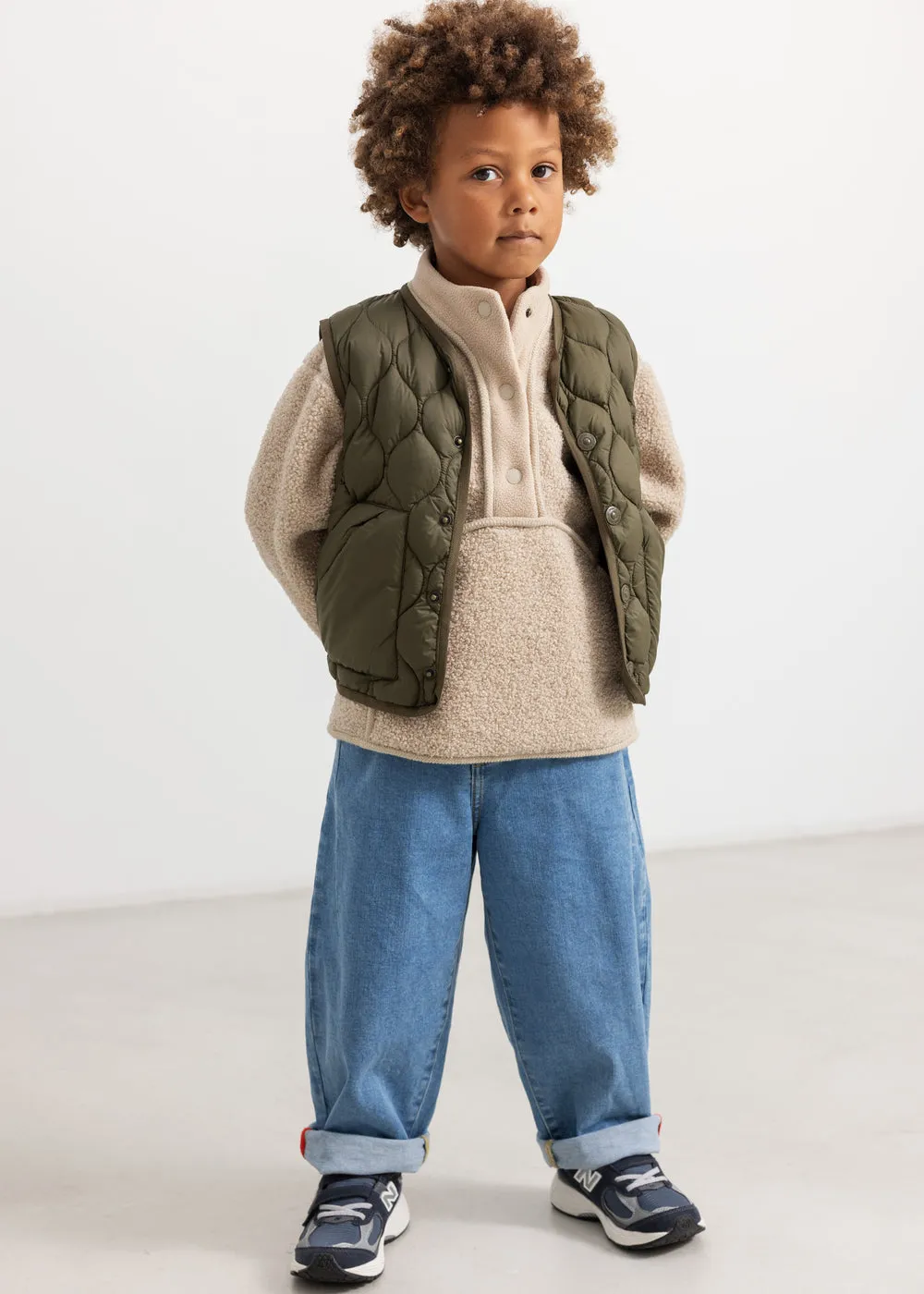 MarMar Oy Teddy Anorak Muddy Melange fleece