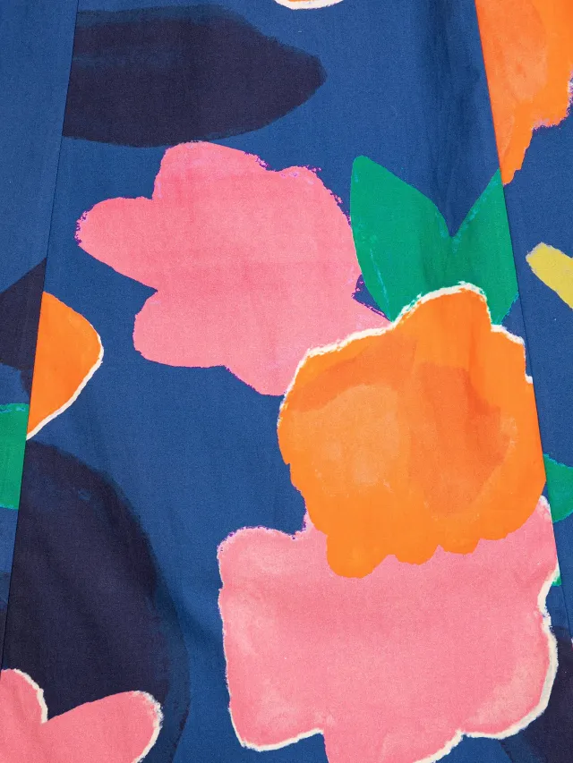Bobo Choses Blooming kjole puffærmer blomstret XS