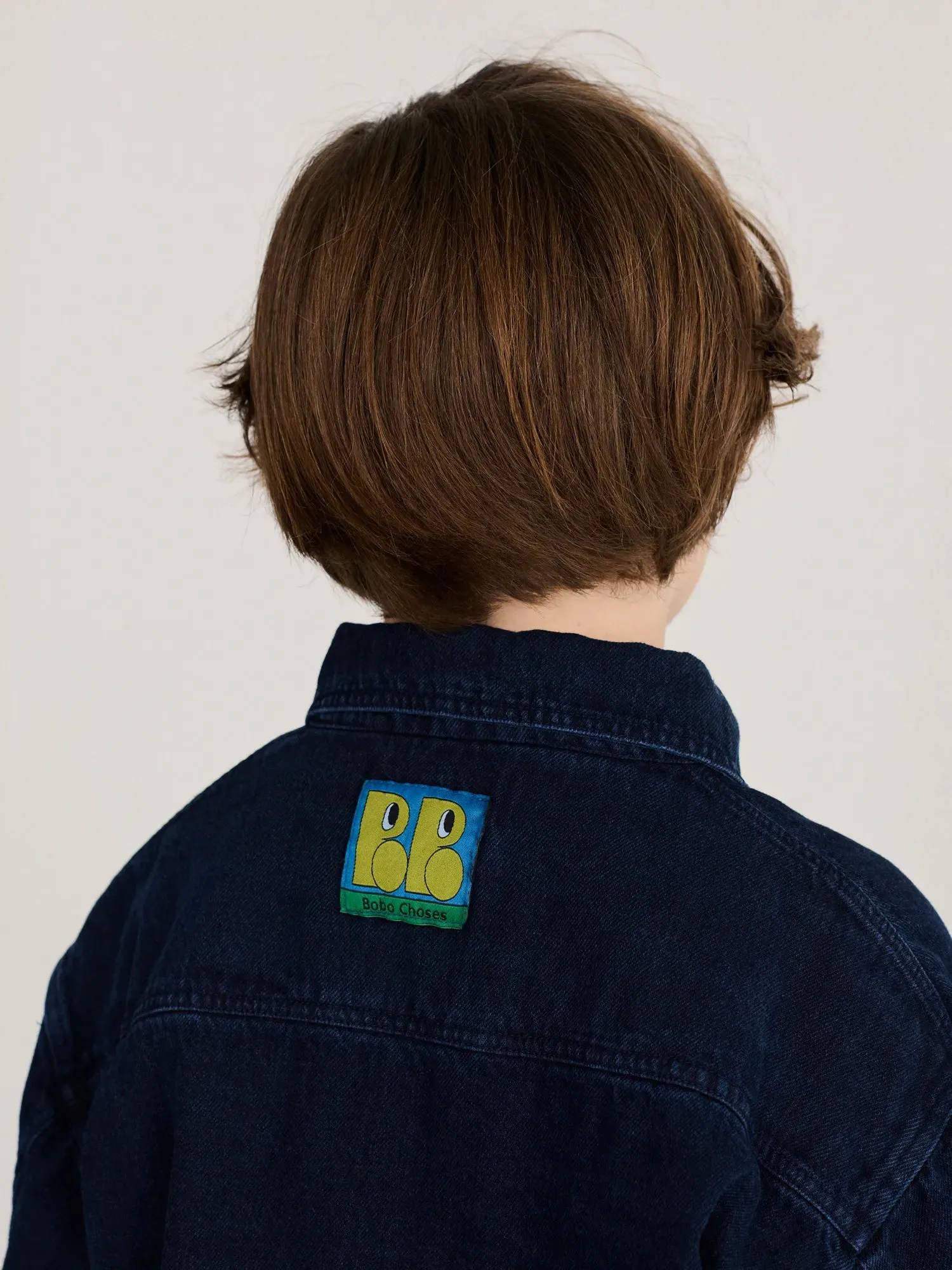 Bobo Choses Booo Tag denimskjorte 2-3 år mørkeblå