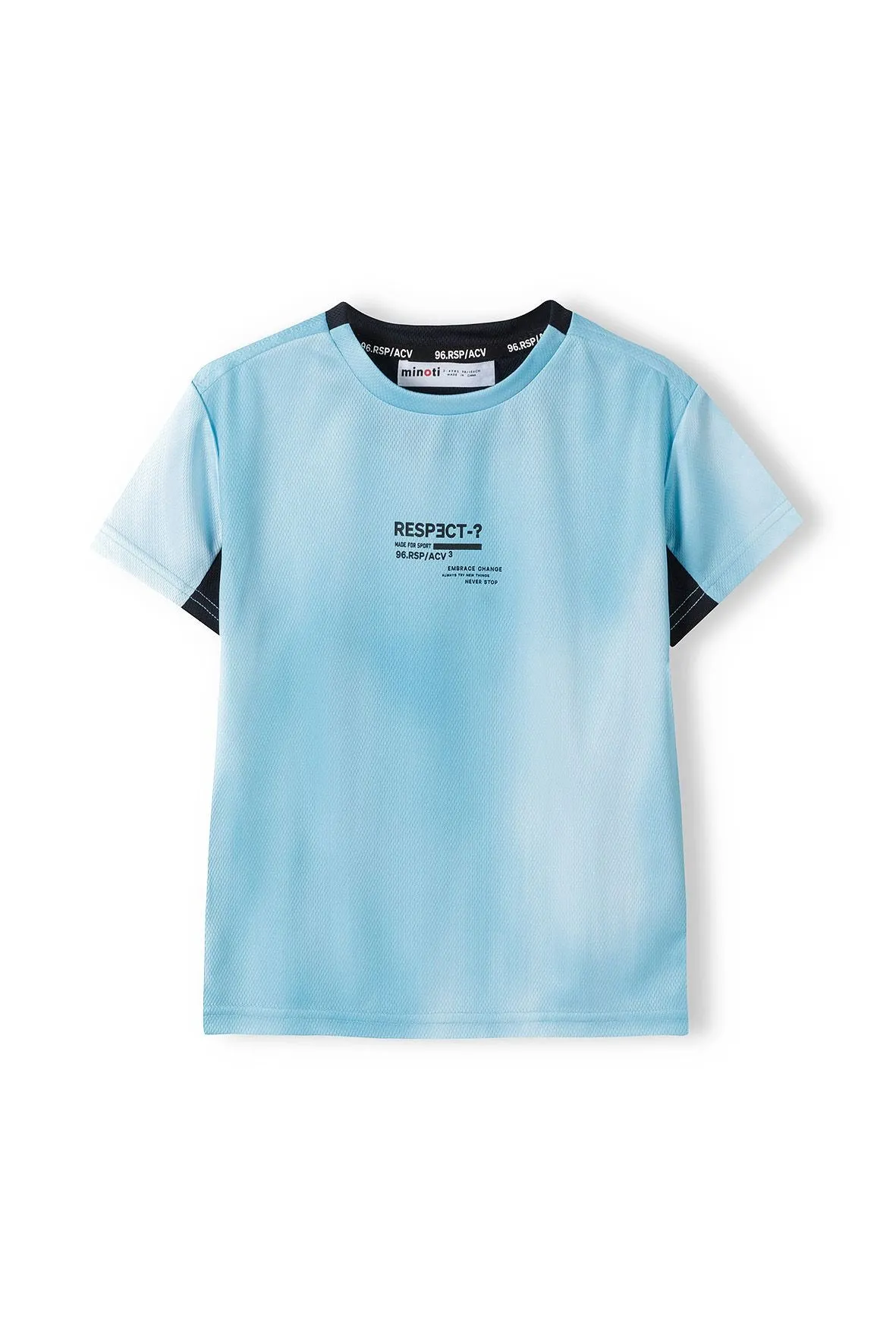 Minoti 38341 t-shirt mint mesh til drenge