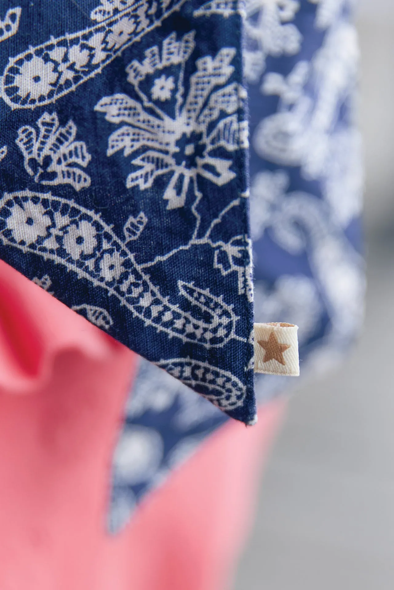 Bonton Bandana scrunchie hårelastik bomuld one size