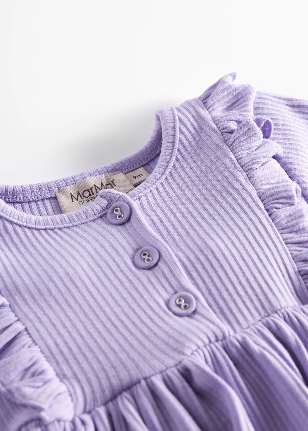 MarMar Rosa Frill Soft Lavender kjole til baby