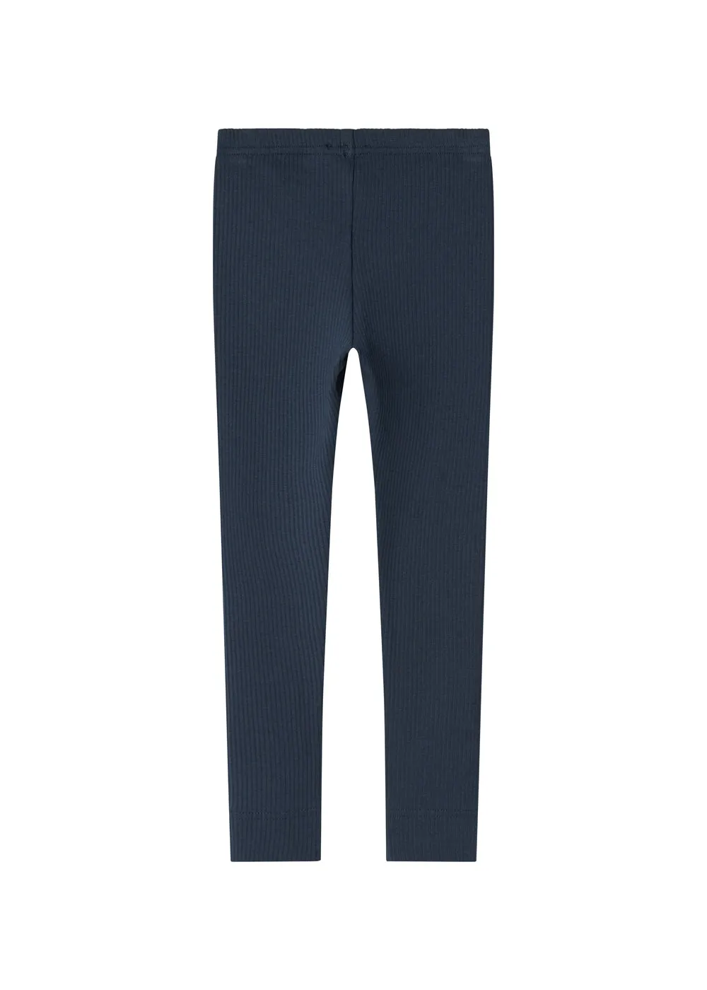 MarMar Leg leggings Pilot Navy rib økologisk