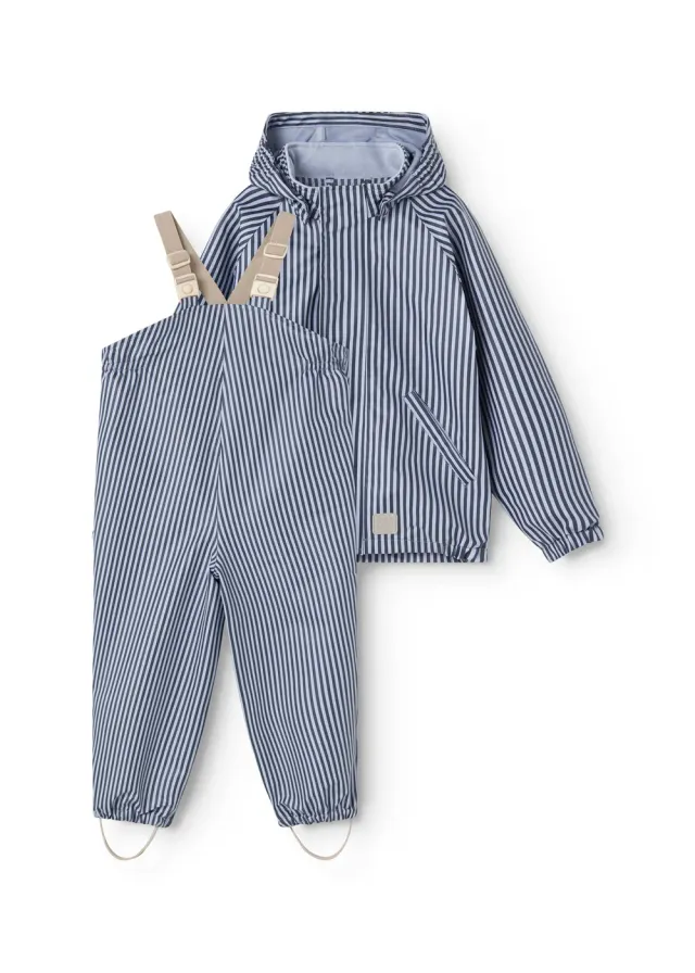 MarMar Oddy Set regnsæt Blue Stripes