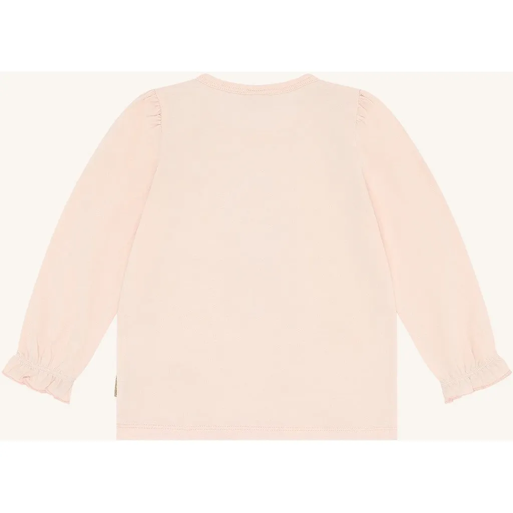 Hust & Claire Alma Poodle bluse Quartz bomuld