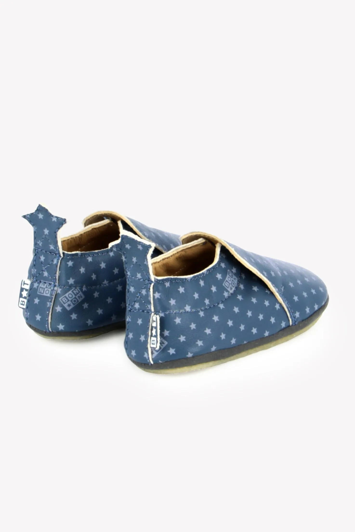 Bonton Doudou Star hjemmesko blå