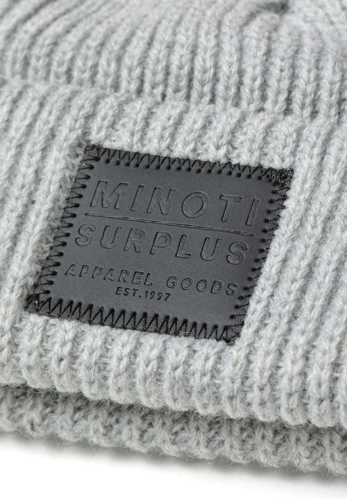 Minoti 41592 hue 2-pak orange grå ribstrik
