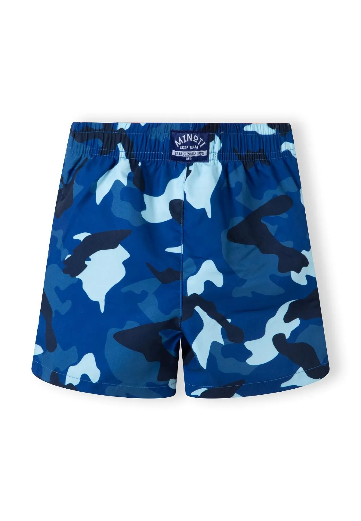 Minoti 43023 badeshorts til drenge blå 2-pak