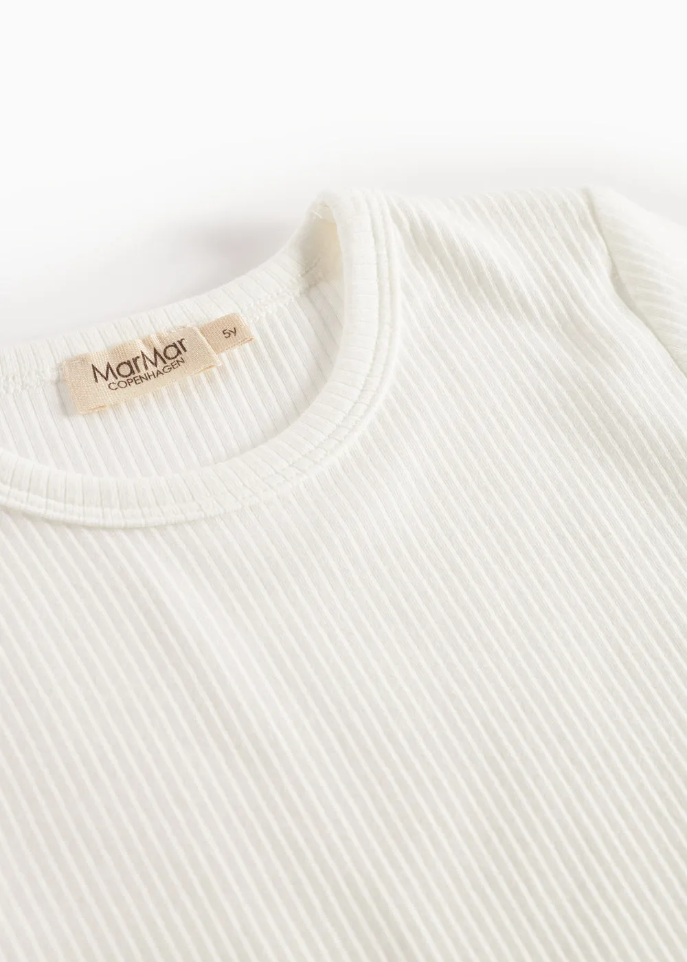 MarMar Plain Tee LS t-shirt Gentle White modal