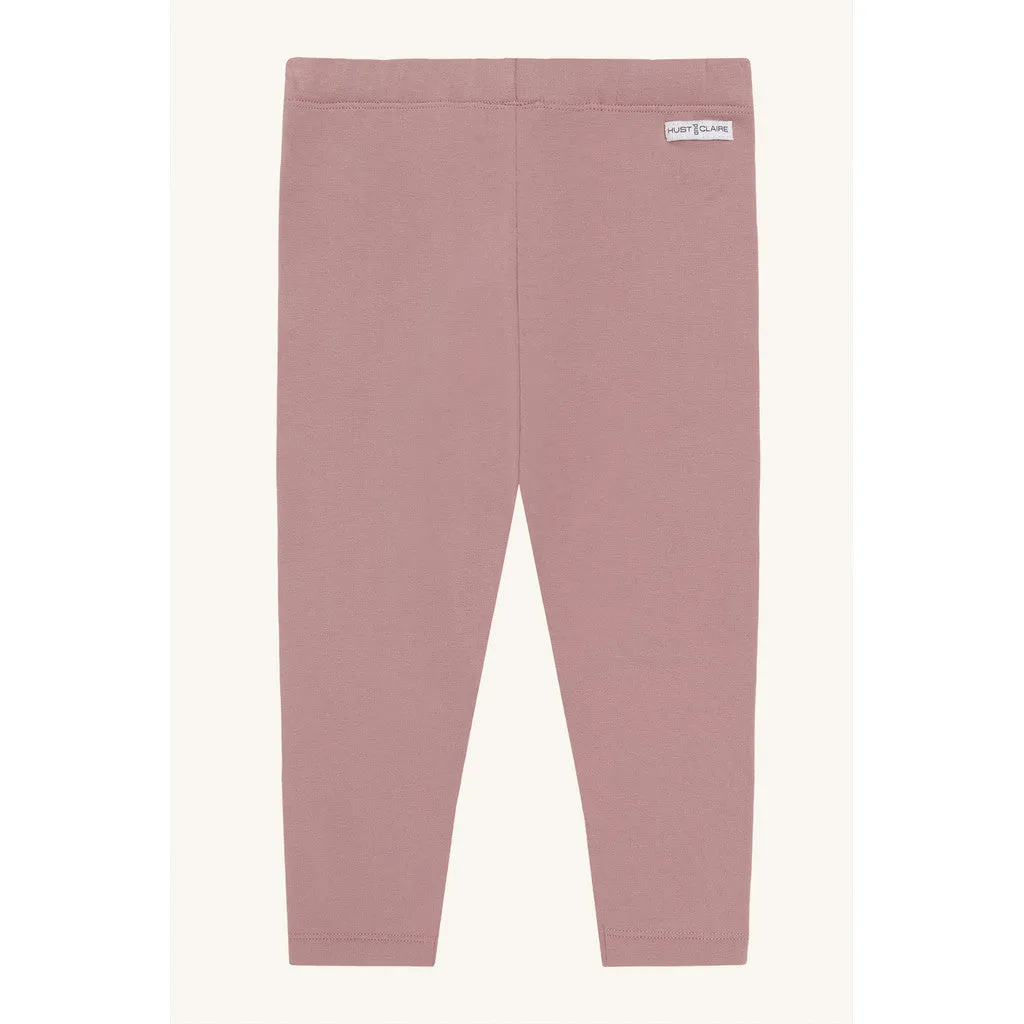 Hust & Claire Lisa Brushed leggings Heather økologisk
