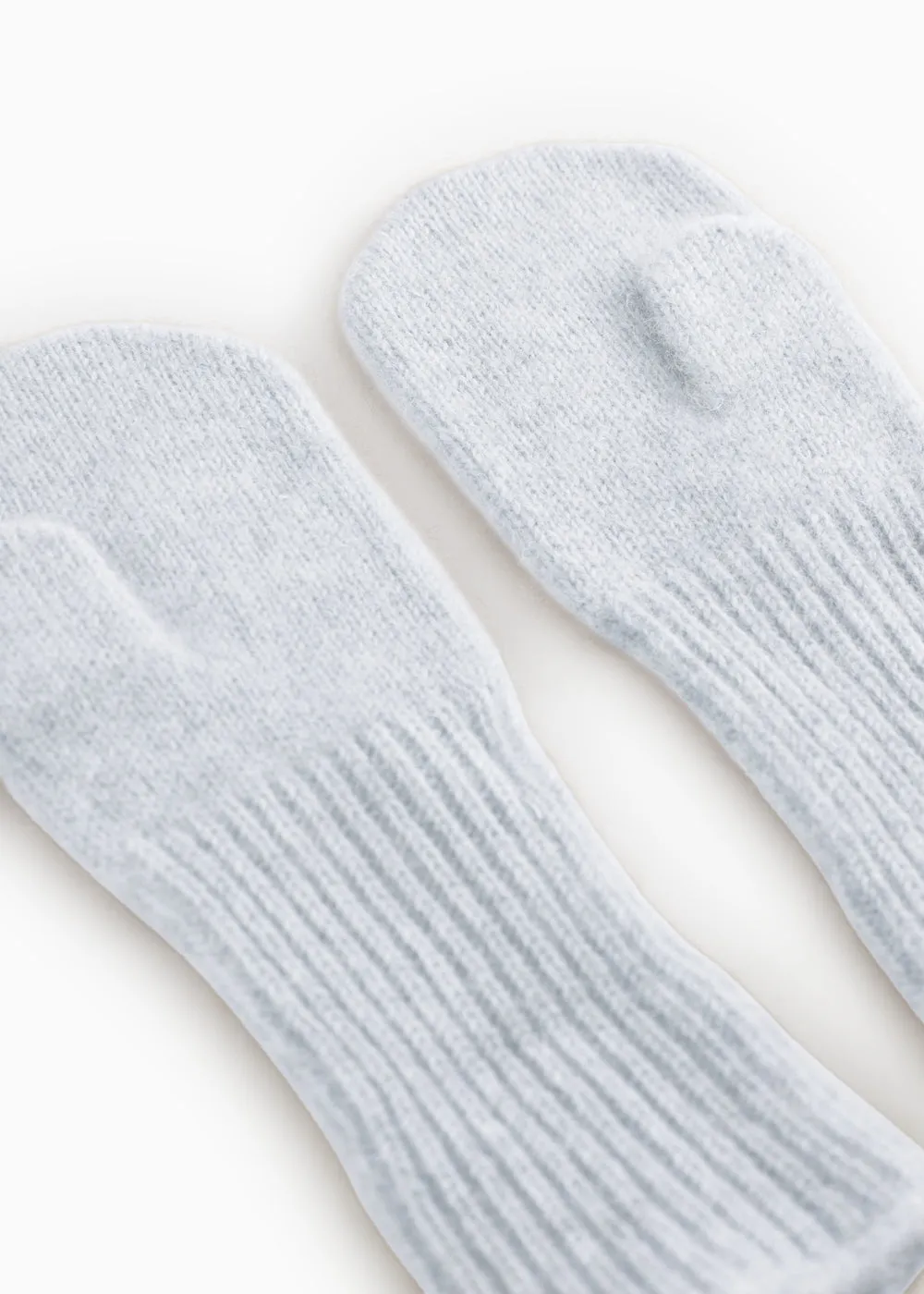 MarMar Cashmere Alvilda Baby luffer lyseblå kashmir