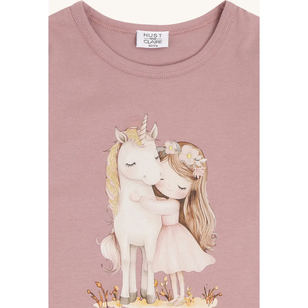 Hust & Claire Alma Hugs t-shirt heather glimmer