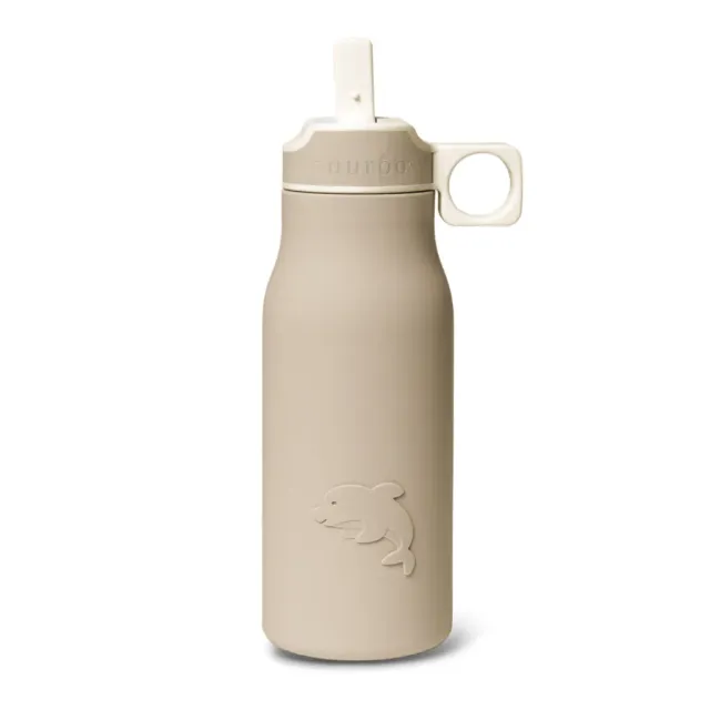 nuuroo Lau drikkedunk 400 ml cobblestone silikone