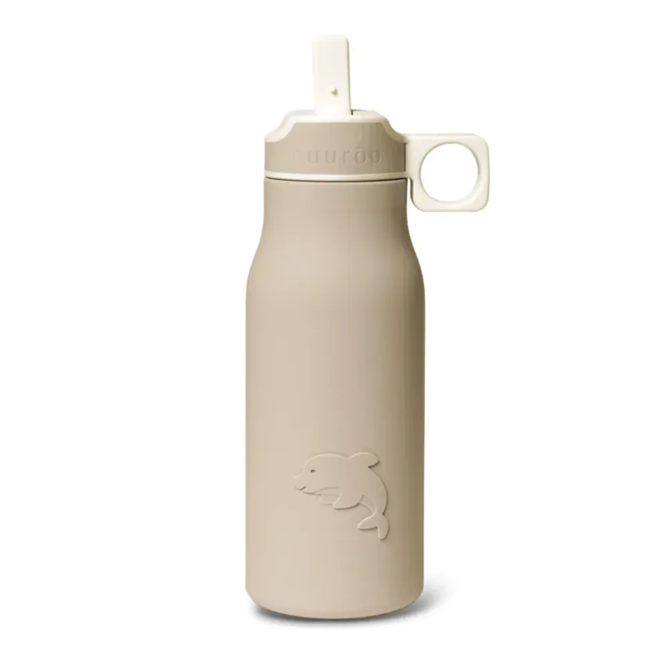 nuuroo Lau drikkedunk 400 ml cobblestone silikone