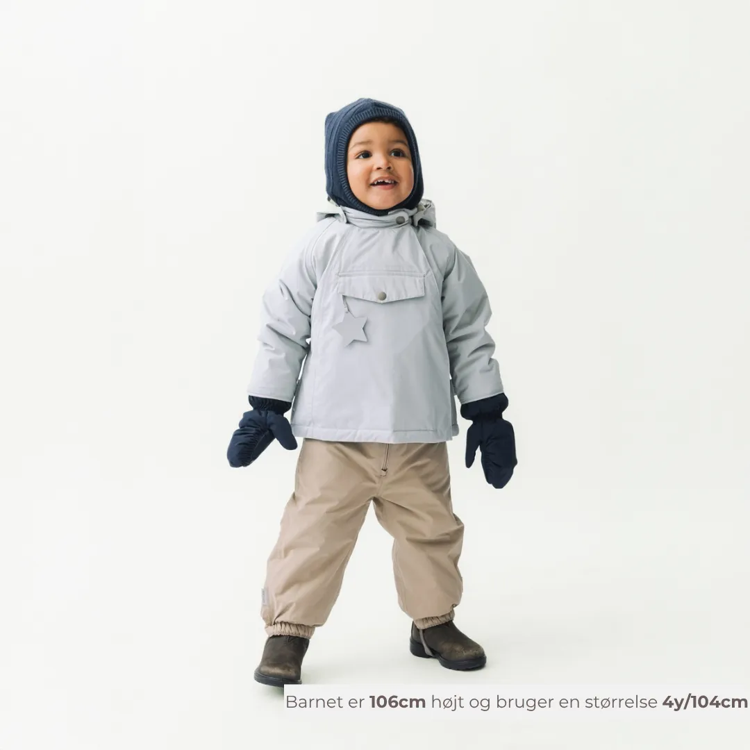 MINI A TURE Matjuel elefanthue 6-12m uld fleece