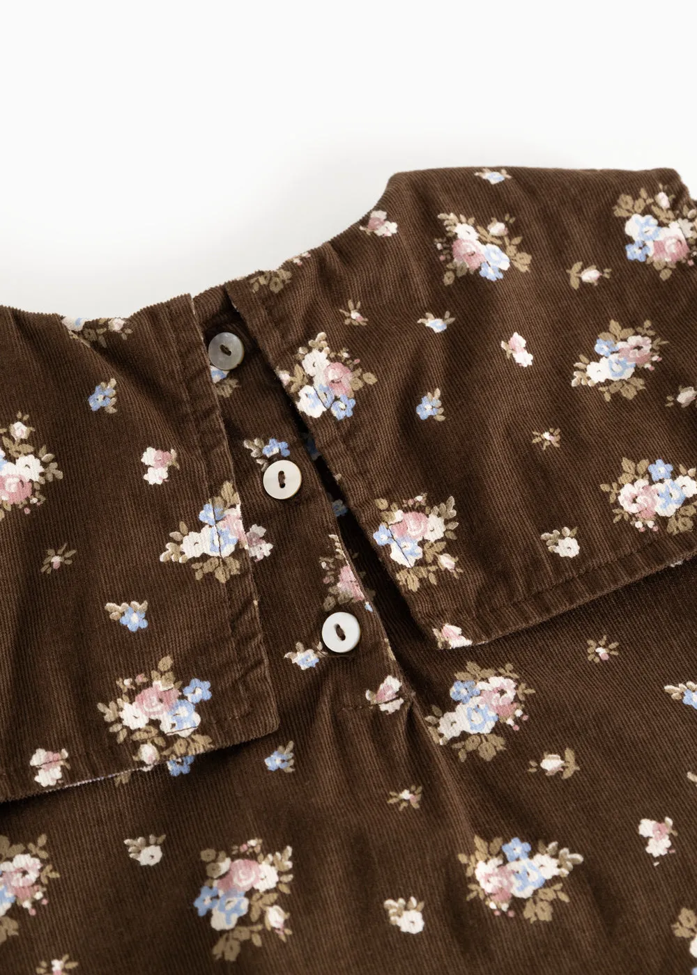 MarMar Dilke kjole Autumn Bouquet babyfløjl
