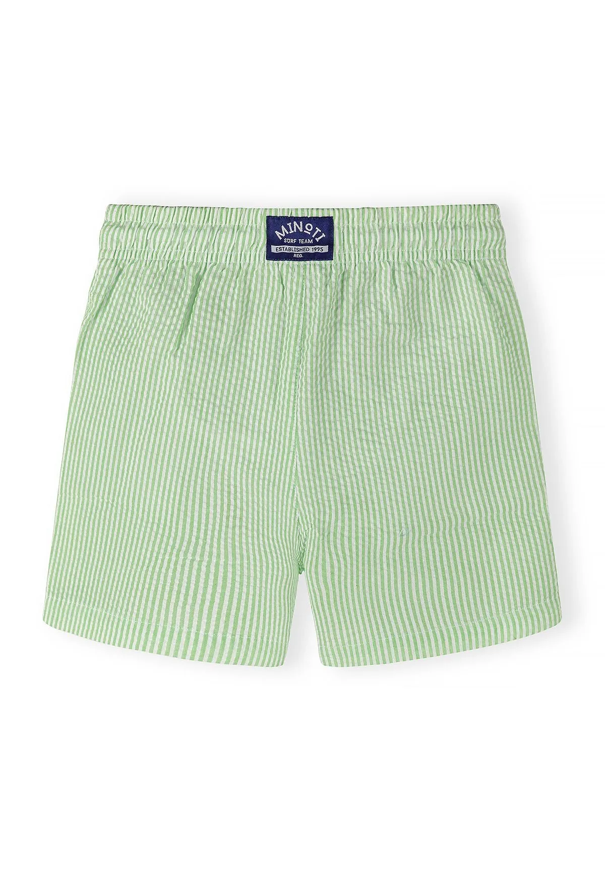 Minoti 44509 badeshorts 2-pak stribet blå polyester