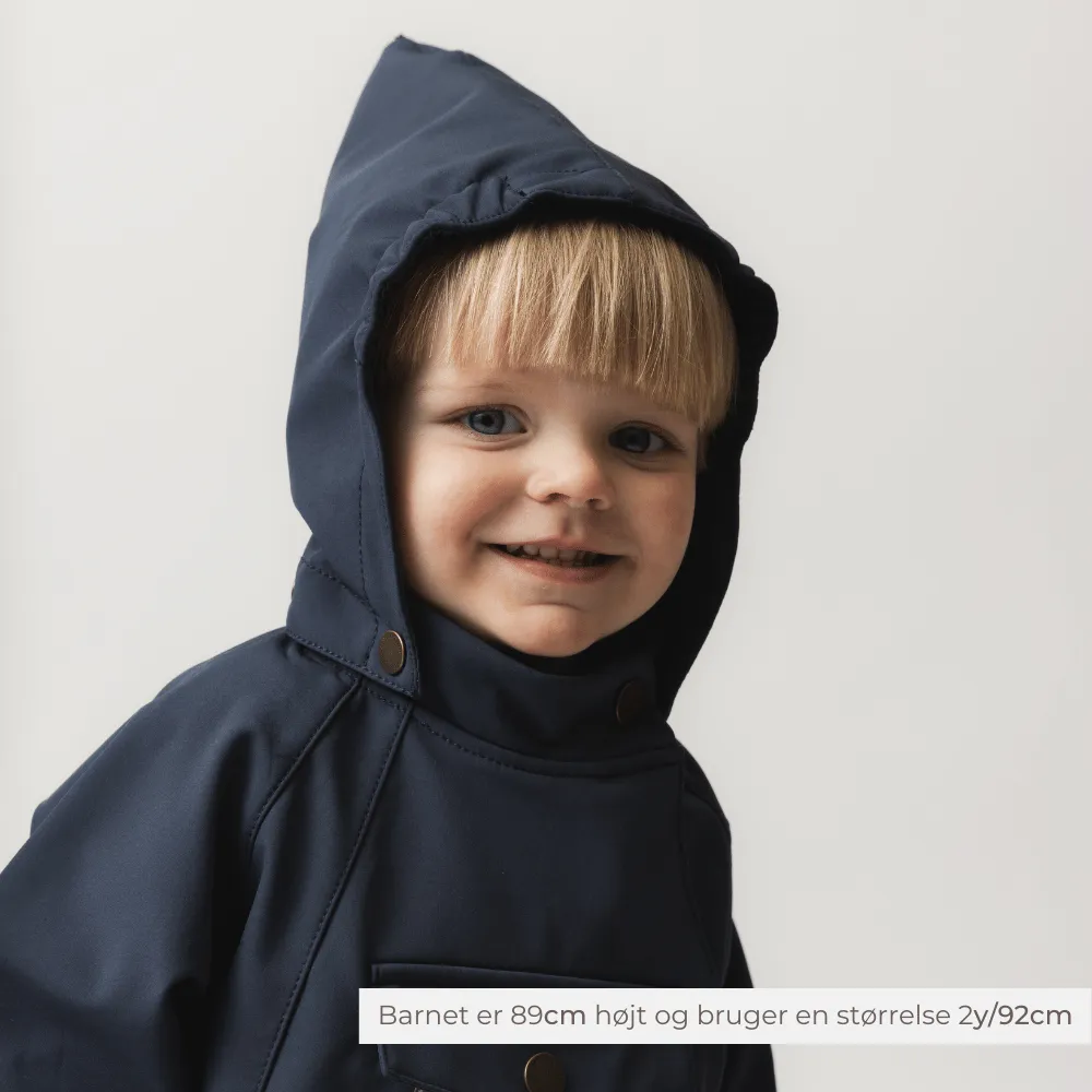 MINI A TURE Wai softshell jakke fleece Ombre blue