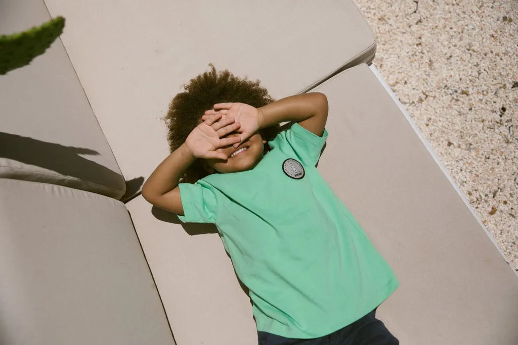 MarMar Tad t-shirt Moomin Patch grøn økologisk