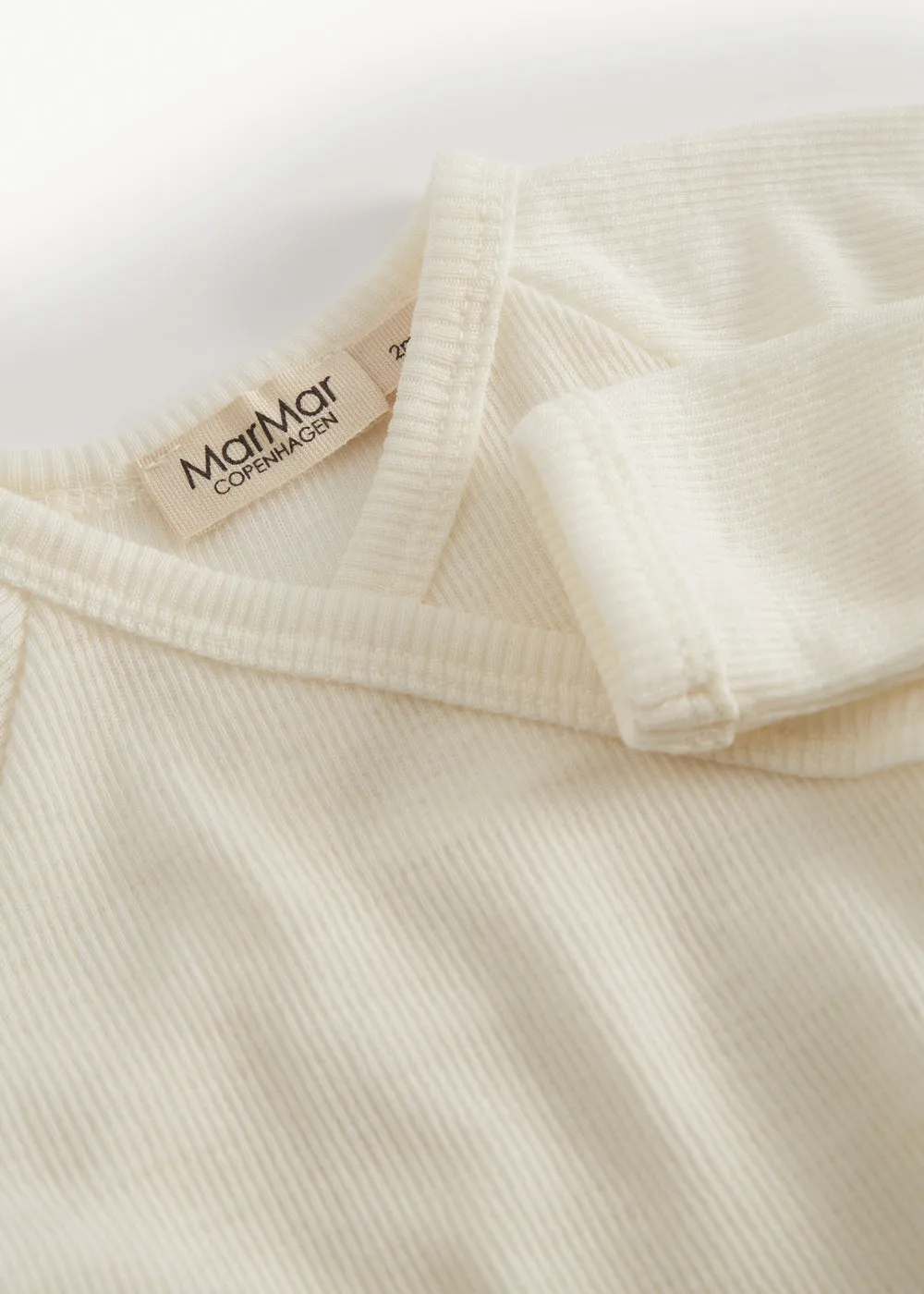 MarMar Tut Wrap LS uldbluse Natural merino