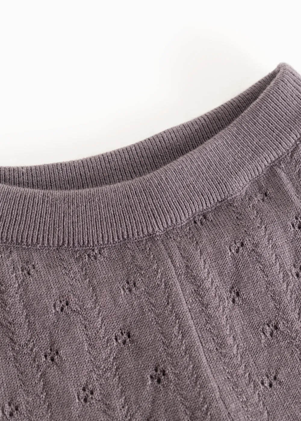 MarMar Jeans Pow strikbukser Plum Stem merino