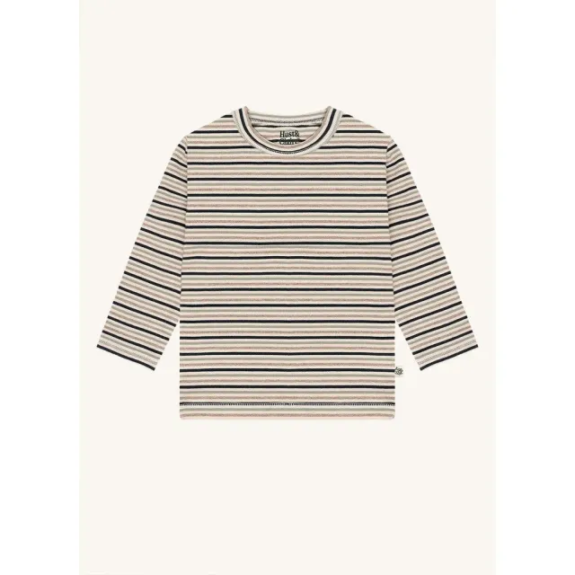 Hust & Claire HCAugust Story bluse french oak stribet
