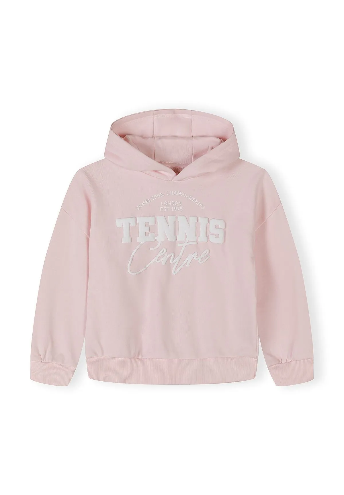 Minoti joggingsæt pige lyserød hoodie bukser
